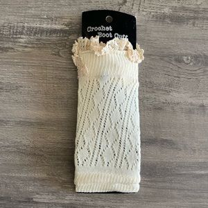 Brand new crochet boot cuff